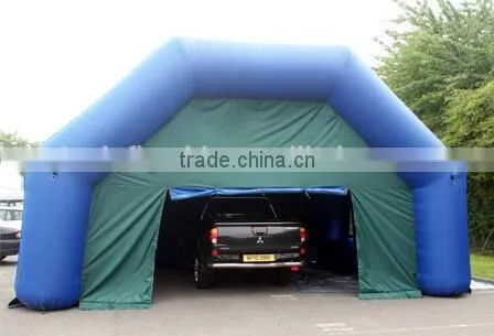 Large Size Inflatable Car Garage Tent With Doors and Windows