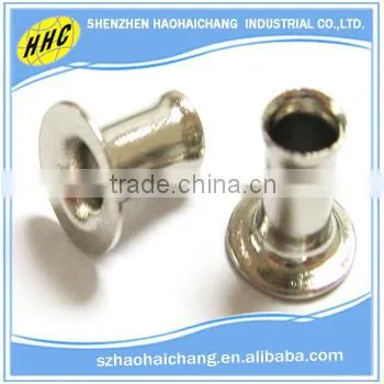 High Quality Flat Head Hollow Tubular Stainless Steel Eyelet With OEM Service photo-2
