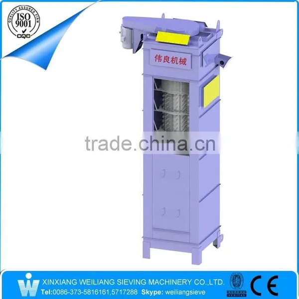 Expandable polystyrene tumbler screen and dryer machine