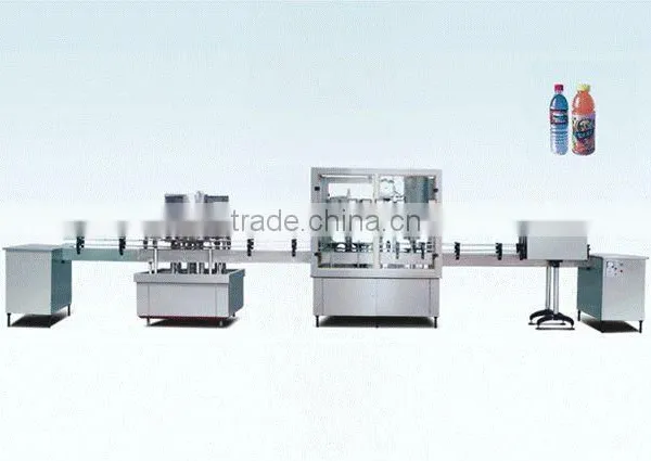 ZR-2000 AUTOMATIC PET BOTTLE WASHING FILLING CAPPING MACHINE