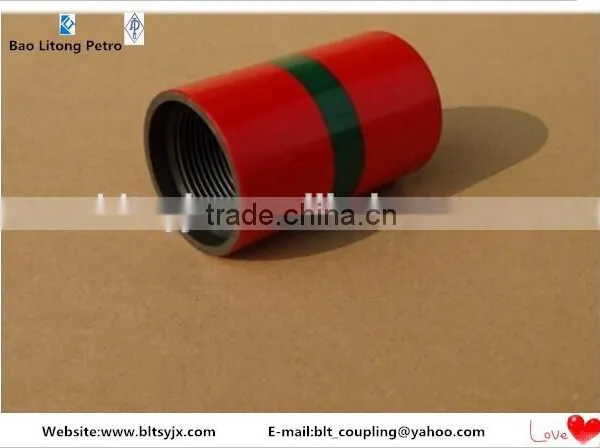 API 5CT NUE Steel Threading Coupling N80