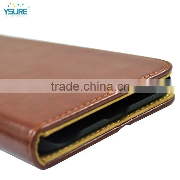 2015 New Design High Grade PU Leather Vintage Case For Wiko Birdy 4G With Magnet Close up photo-5