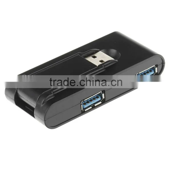 New Products! Slim-shape High-Speed 4-Port Usb Hub 3.0with Plastic Casing for PC Mac Linux Interface photo-3