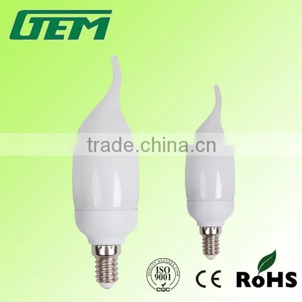 DTN/S-5 Flame Candle Shape E14 Energy Saving Light Bulb photo-4