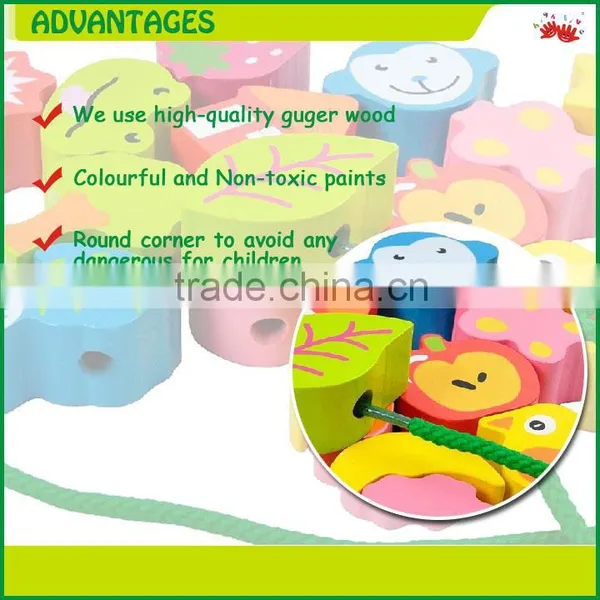 Lacing Animal Blocks Toy photo-5