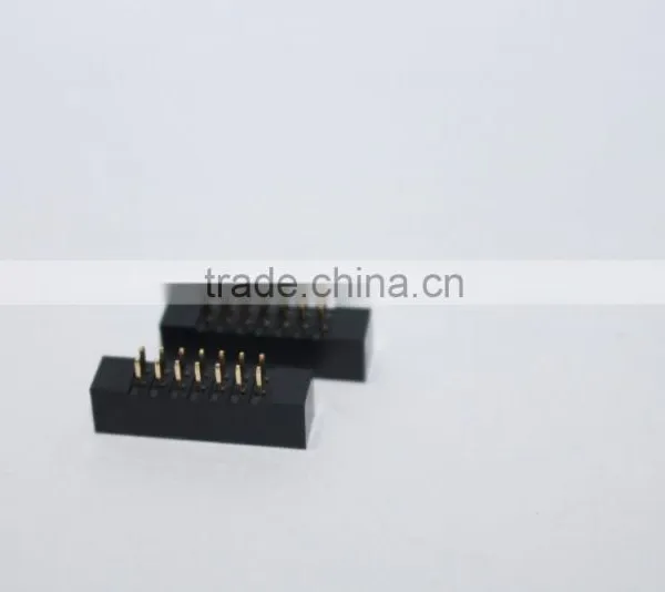 Box Header 2.54mm V/T Black 10~40pin photo-4