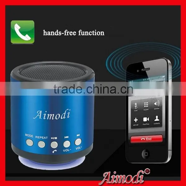 Unique Design Business Gift Bluetooth Speaker Supporting Microphone, TF Card photo-6