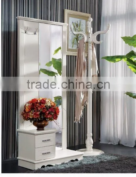 stable modern MDF standing coat rack