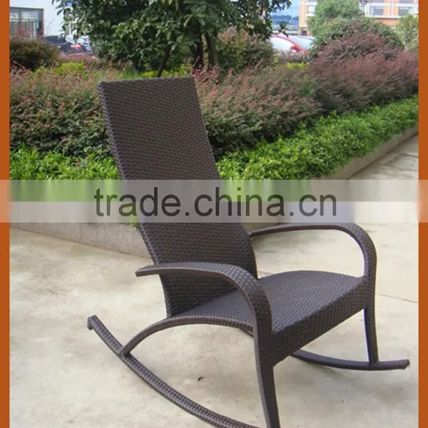 Garden Rattan Rocking Chair For Sale photo-3