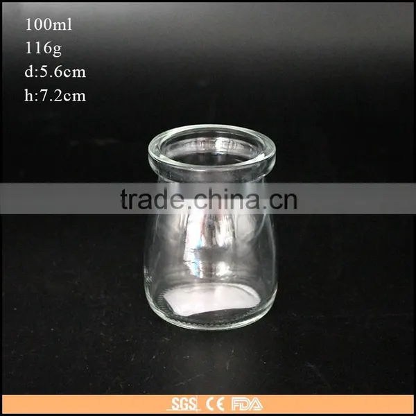 100ml 150ml Mini Glass Pudding Jar