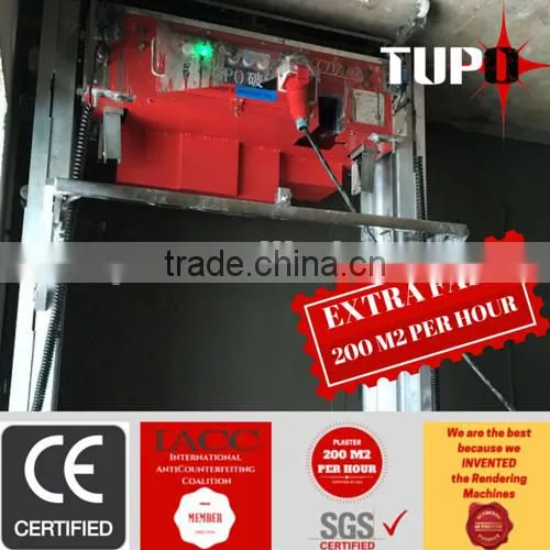 Auto Construction Machinery Hydraulic Type Plastering and Rendering Machine for Wall/China Factory Outlet photo-2