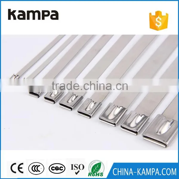Factory Direct Sale Self-locking Stainless Steel Cable Tie photo-5