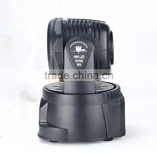 Uniique Pro Stage Lighting Mini 7X10W Moving Head RGBW Light