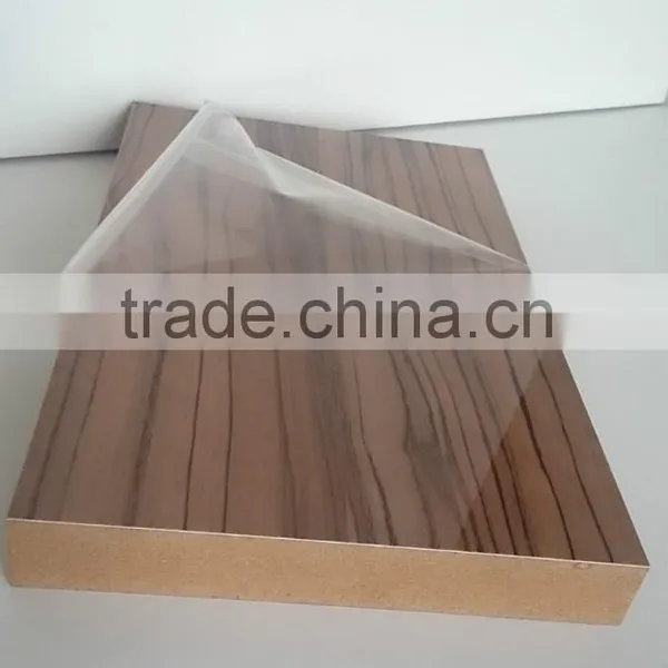 Wood Grain Pvc Mdf Board for Kithen Cabinet photo-4