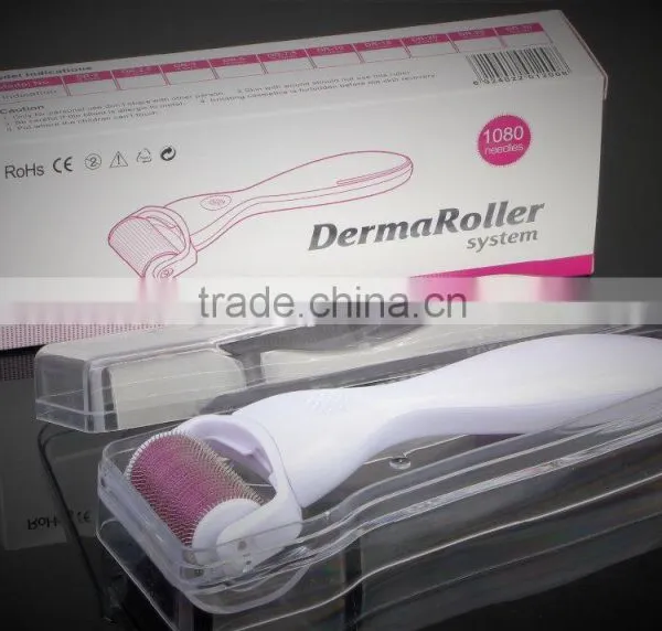 Derma Roller Factory Direct Wholesale Body Derma Roller 1080 Needles Microneedling Derma Roller for Skin Care photo-5