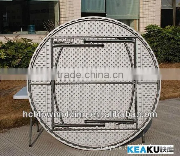 OEM BLOW MOLDING Plastic Table HDPE Plastic Folding Table and Chair photo-5