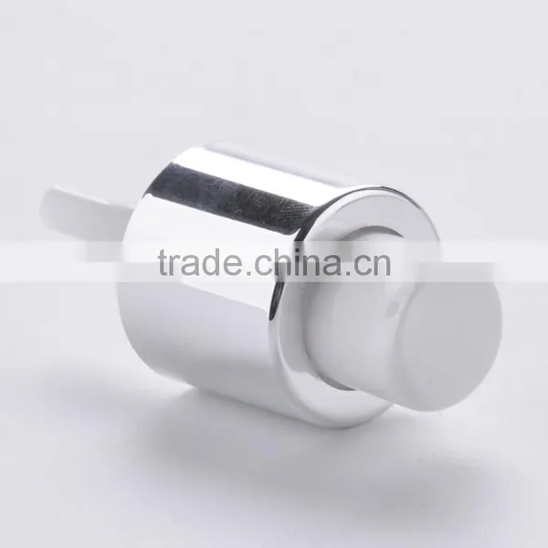 Good Quality Cream Pump With Silver Aluminum Collar photo-6