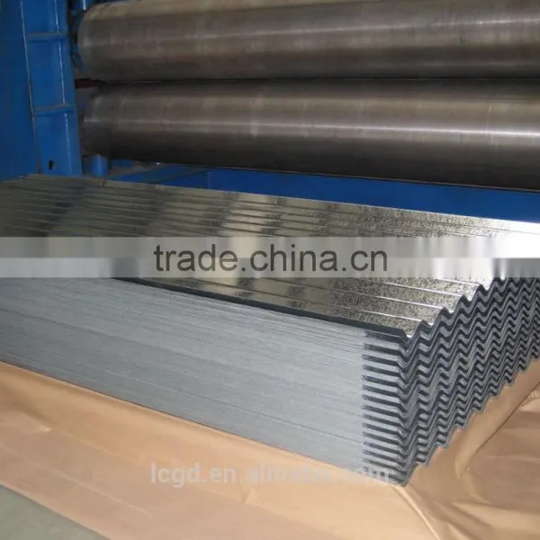 Hot Dip Galvanized Basal Plate Corrugated Steel Roofing Sheet
