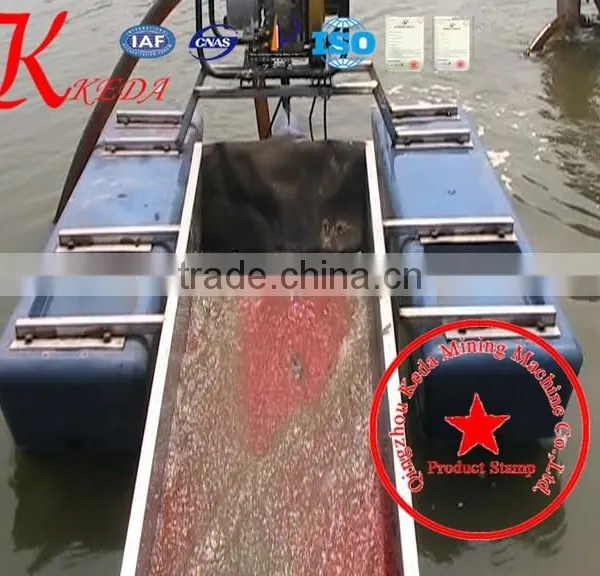 China Qingzhou Keda Manufacture Low Cost Small Gold Dredger photo-3