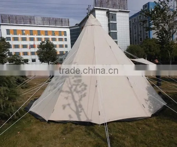 5~8 People Large Bell-shaped Camping Outdoor Waterproof Relief Tents photo-2