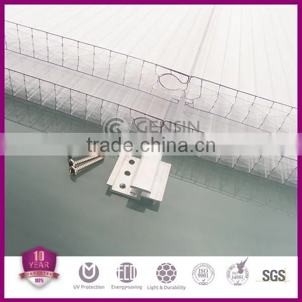Plug Pattern Advanced Design for Vertical Polycarbonate Wall/40mm Polycarbonate Sheet