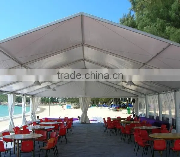10m Clear Span Aluminum Frame Structure Gazebo Garden Tent Restaurant Marquee Beer Festival Party Canopy With Transparent Walls photo-5