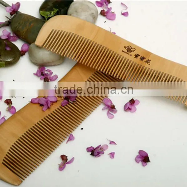 Wooden Comb Engraved Your Logo Comb Natural Wooden Comb photo-3