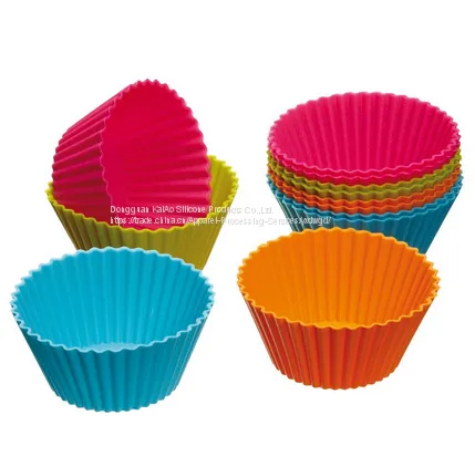 Silicone Cake Mold Muffin Cupcake Mould photo-2