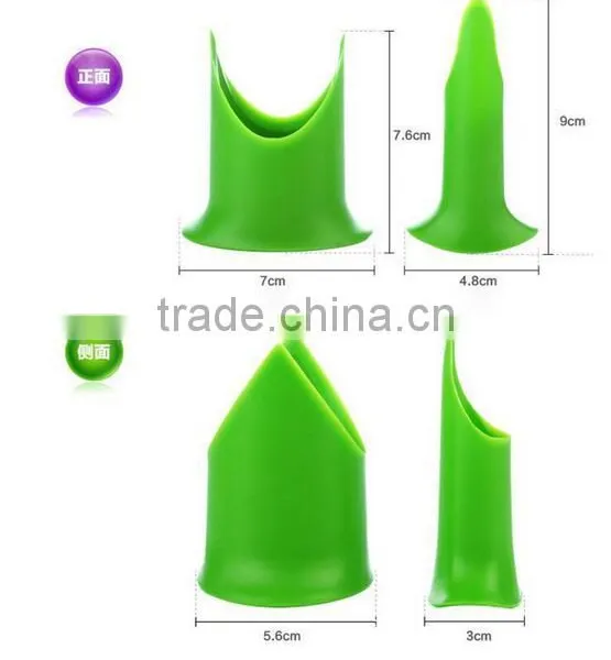CY168 Pepper Tomato Coring Tools / Vegetable Core Remover / Kitchen Pepper Corer photo-3