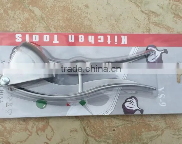 Cy291 Stainless Steel Kitchen Squeeze Tool Alloy Crusher Garlic Presses Fruit & Vegetable Cooking Tools Kitchen Accessories