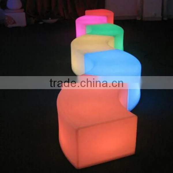 Waterproof IP 65 and 16 Color Changing Bar Led Light Cube Stool photo-5