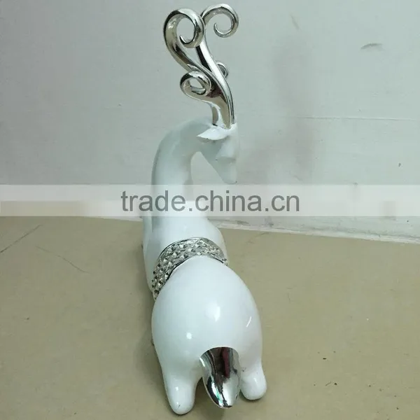 Polyresin Deer Statue Decoration photo-4