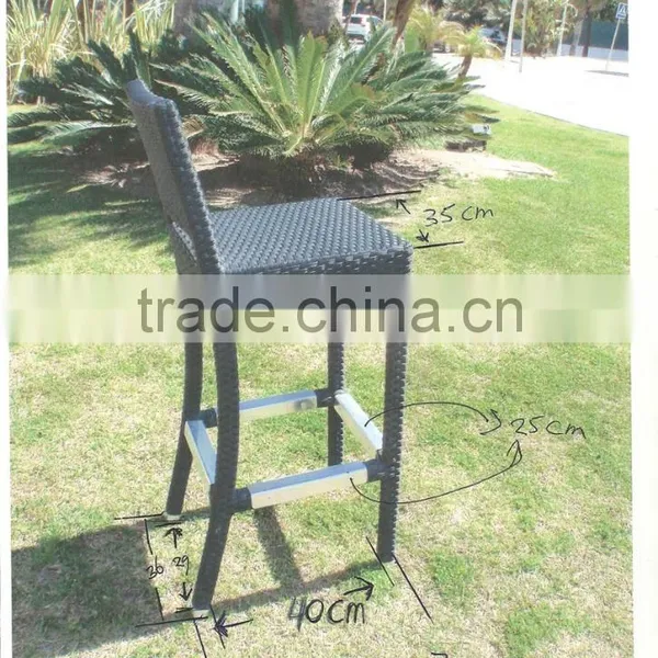 2016 Evensun Stylish Brown Popular Bar Stool High Chair L photo-2