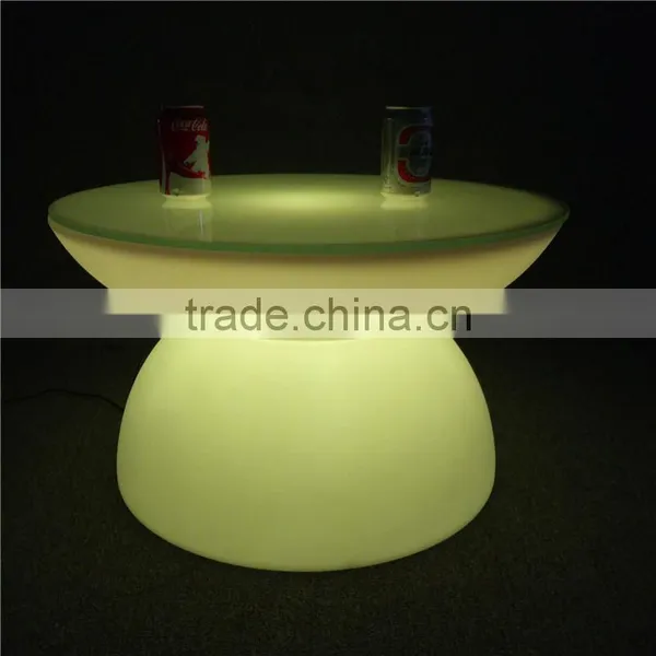 66*66*42cm China Hot Sale Led Illuminated Cocktail Bar Table and Chair for Party With Wholesale Price photo-4