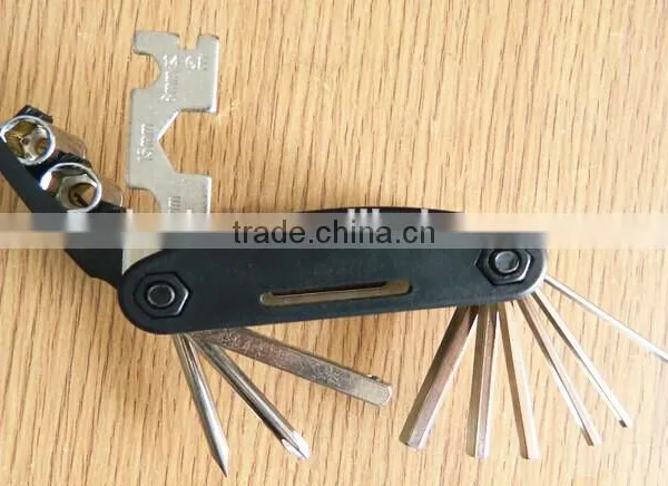 Multifunction 15pcs Folding Wrench Set / Bicycle Tools Set photo-6