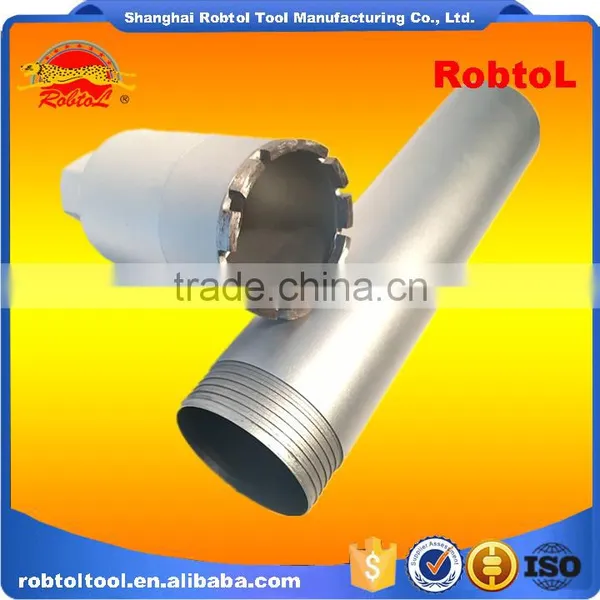 4" Three Section Concrete Diamond Core Drill Bits Hole Saw Masonry Asphalt Cement Brick Block photo-6