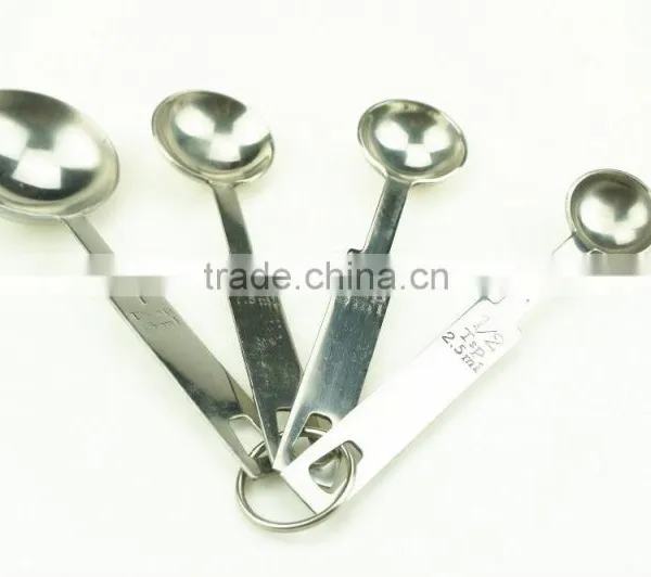42142 4pcs Stainless Steel Nesting Measuring Cups and Spoons Set photo-5