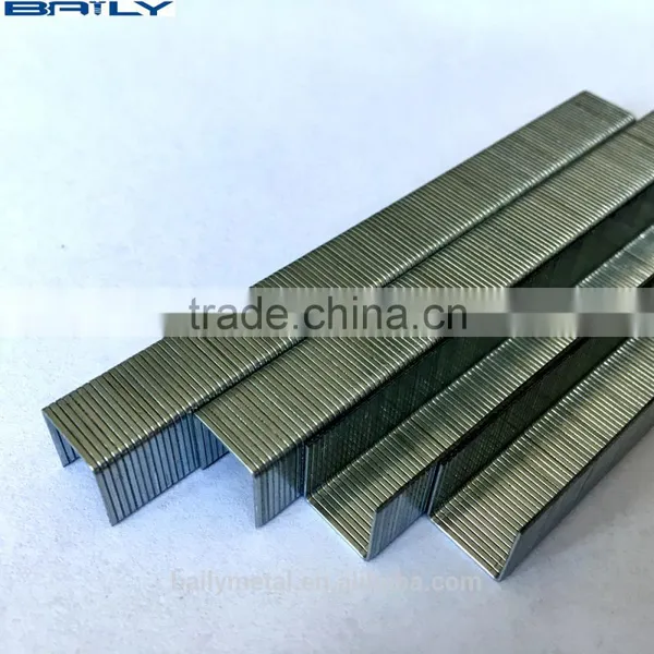 Cheap Price Supply Crown: 9.00mm 22GA 71 Series Staples, 71/16, 71/14, 71/12, 71/10, 71/08, 71/06 Staples photo-6