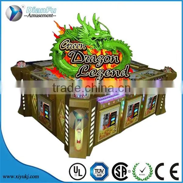 Dianfu Amusement Coinoperated Original Taiwan IGS Arcade Green Dragon Fishing Games Machine for Sale photo-4
