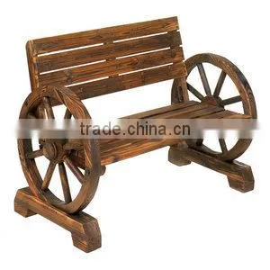 Cartwheel Garden Bench