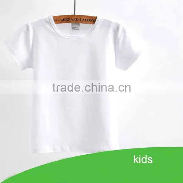 Kids Men and Women Wholesale Custom White t Shirt photo-3