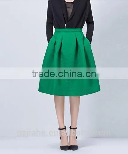 NEW Fashion Casual High Pleat Waisted A -line Skirt Guangzhou Clothing