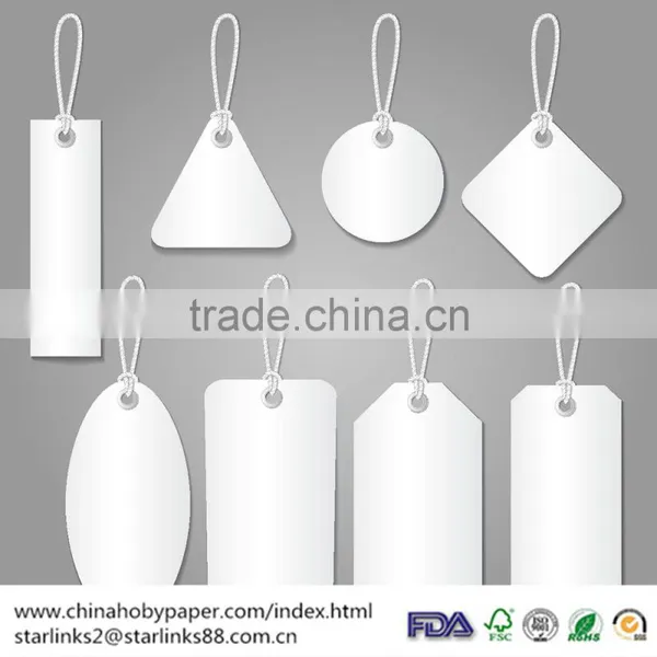 250g High-quality White Kraft Paper for Hang Tag photo-3