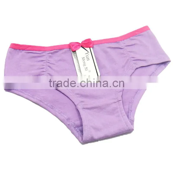 Sexy Hot Teen Grils Briefs Soft Cotton Women Panties Mature Women Underwear photo-3