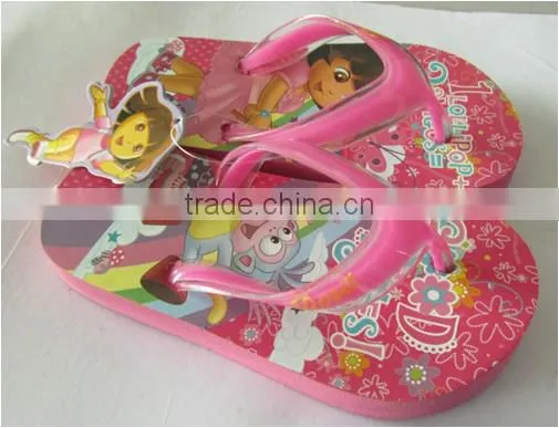 Flip Flop pe Slipper Cartoon Shoes Kids Surplus Stock photo-3