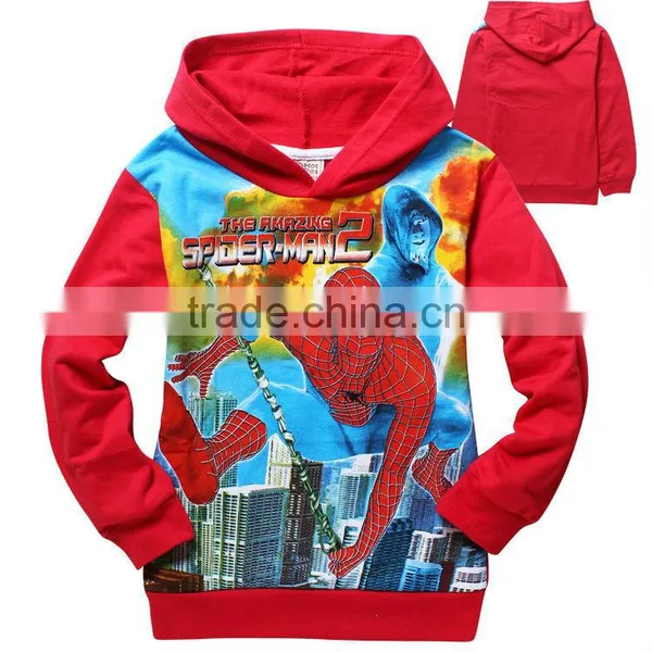 Girls Boys Cartoon Hoodies Children Sweatshirts Boys Clothes
