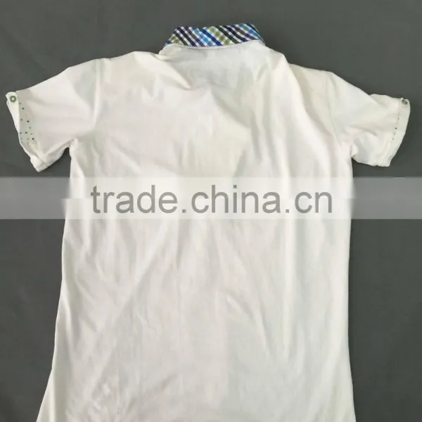 Popular 100% Cotton Polo Shirt With Colorful Design Cheap Polo Shirt photo-4