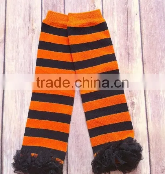 Wholesale Halloween Chevron Cotton Baby Leg Warmer photo-3