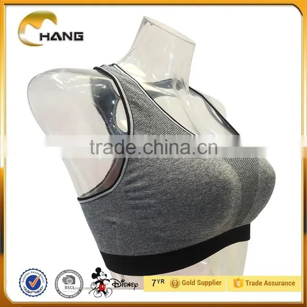 Custom Brand Seamless Padded Yoga Bra Top Sexy Cheap Wholesale Sports Bra photo-4