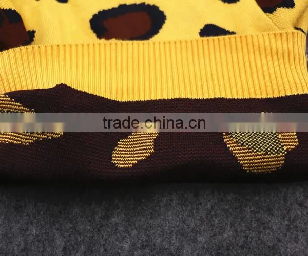 S16707A Wholesale Latest Cotton Knitting Children Kid Sweater for Girls photo-5